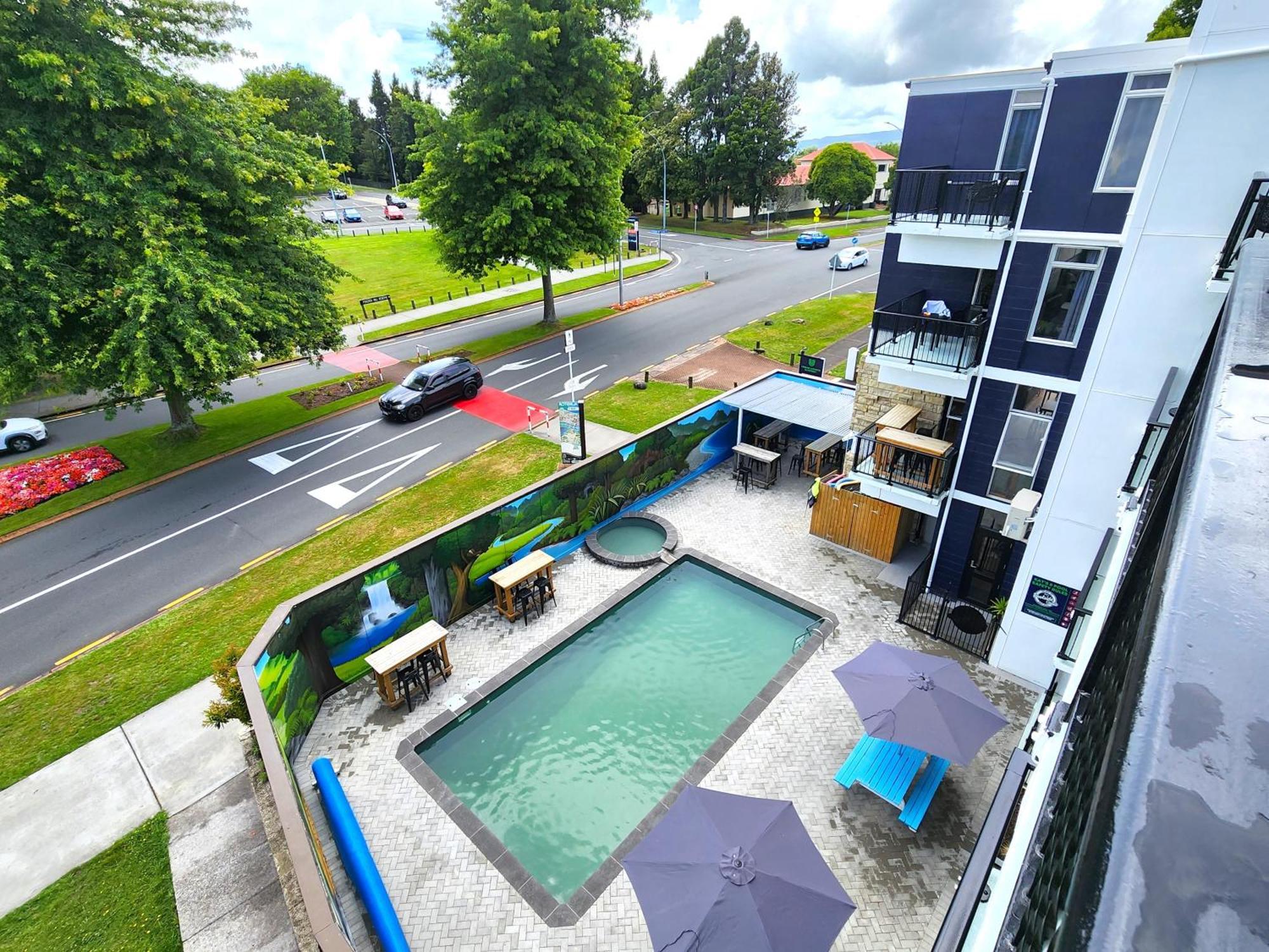 Hotel Urban Lounge Sleepery Rotorua Exterior foto